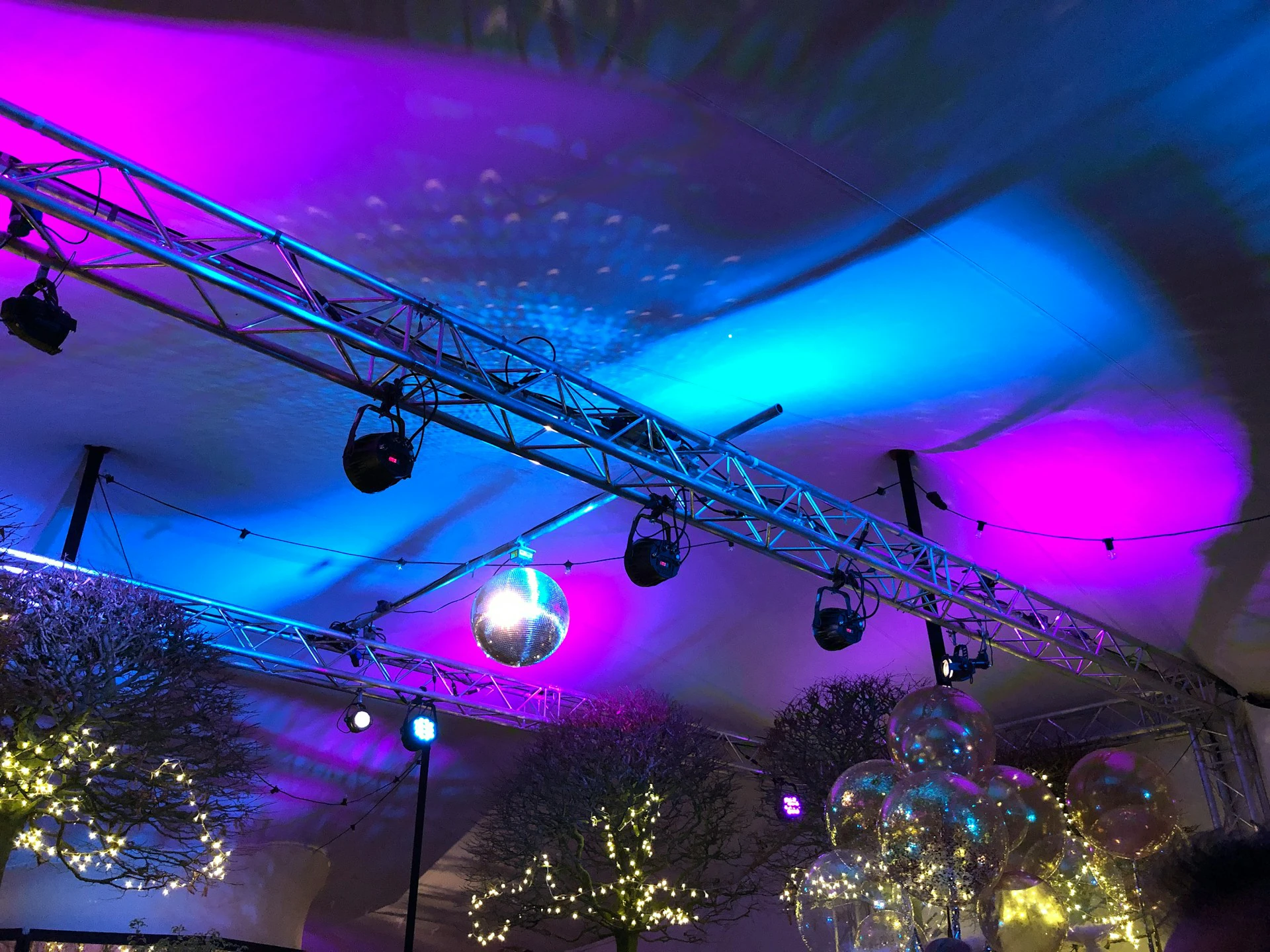 Luces eventos profesionales